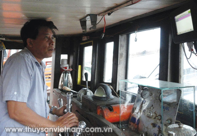 Trang thiết bị liên lạc trên tàu hỗ trợ ngư dân khai thác